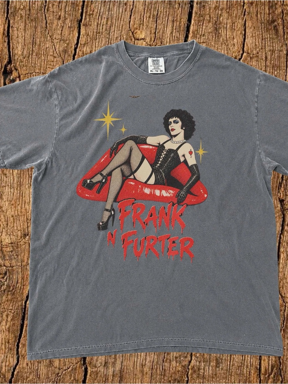 Comfort Colors Tim Curry Frank N Furter Graphic Tee